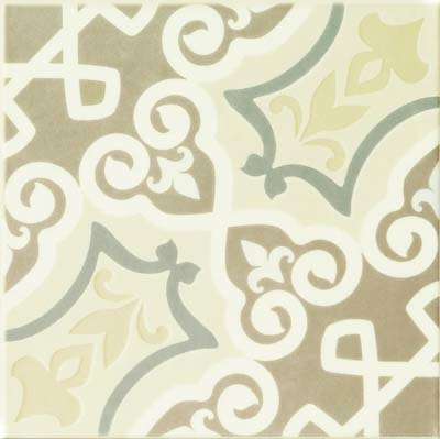 Керамическая плитка majolika ornament c декор 20x20