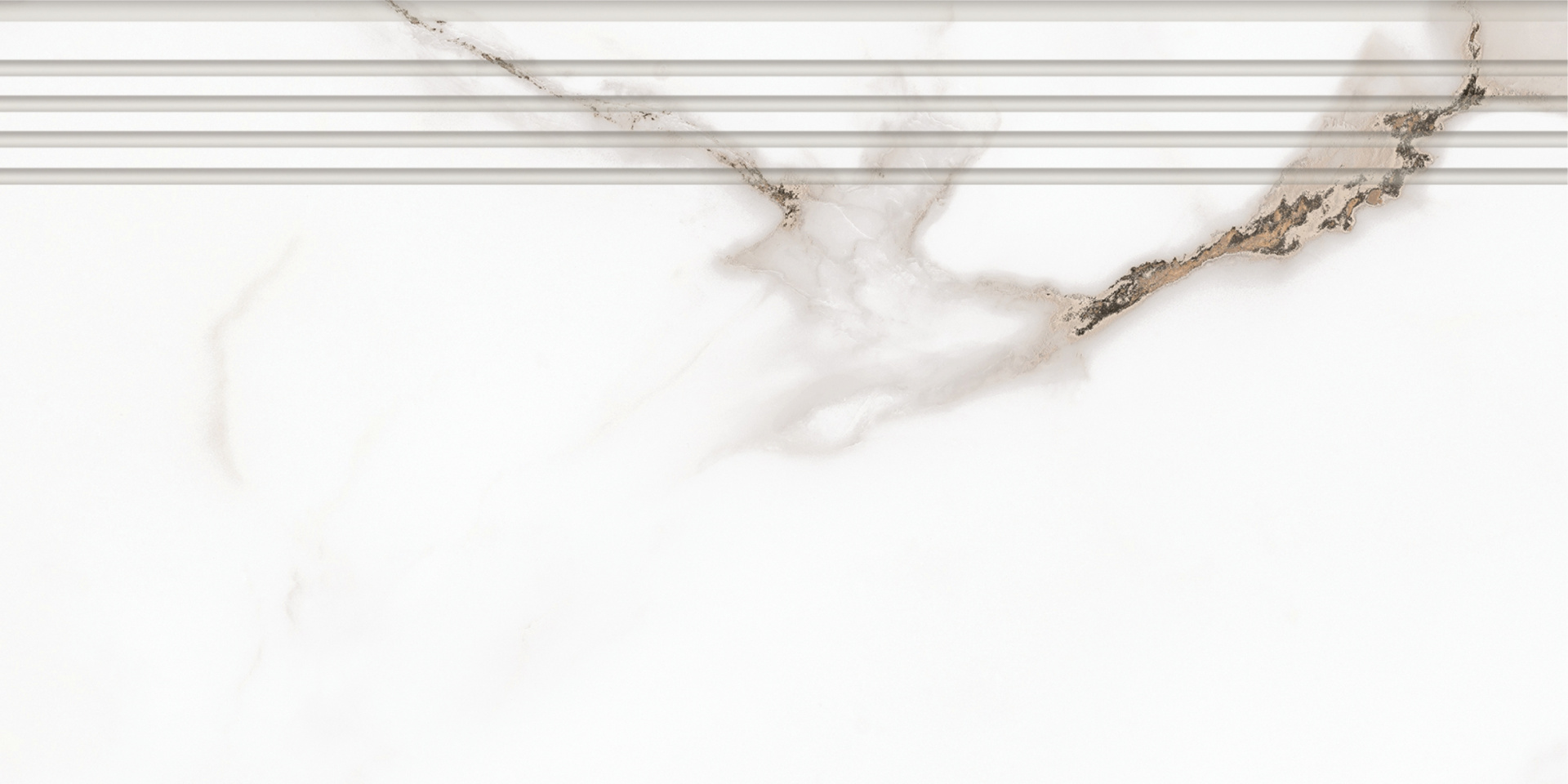 Ступени Керранова iceberg Сappuccino белый 30x60