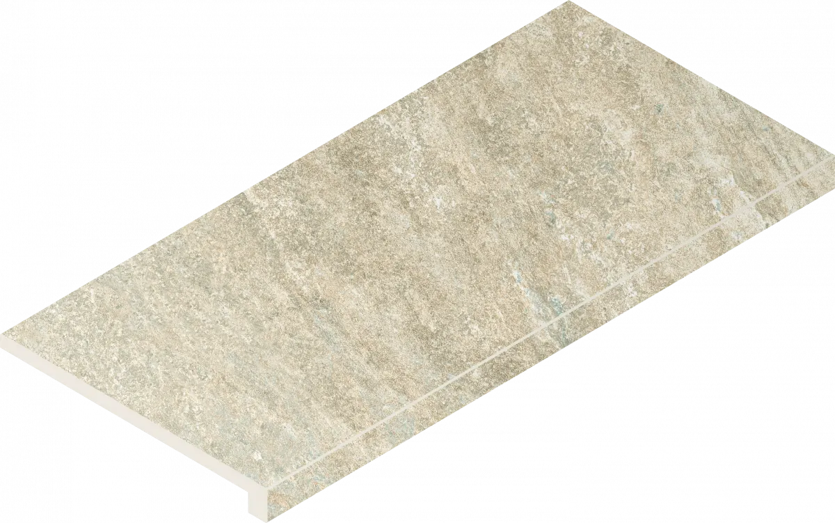 Ступени Италон Магма Минерал Грип угловая правая 620070002966 бежевый 33x60