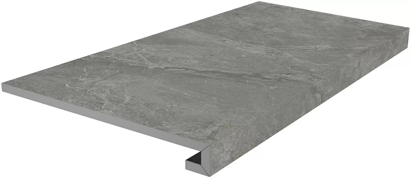 Ступени kerama marazzi sg850890r\gcf клееная Риальто серый темный матовый 33x88