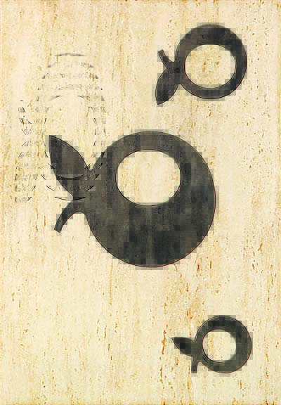 Керамическая плитка toscana bez apple декор 25x36