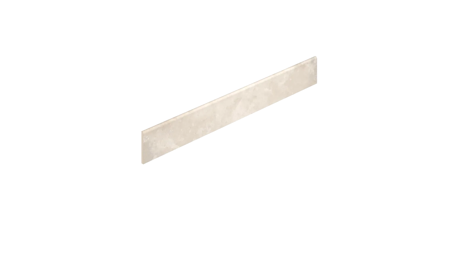 Плинтус coliseumgres Ривьера Уайт 610130002201 бежевый 7.2x60