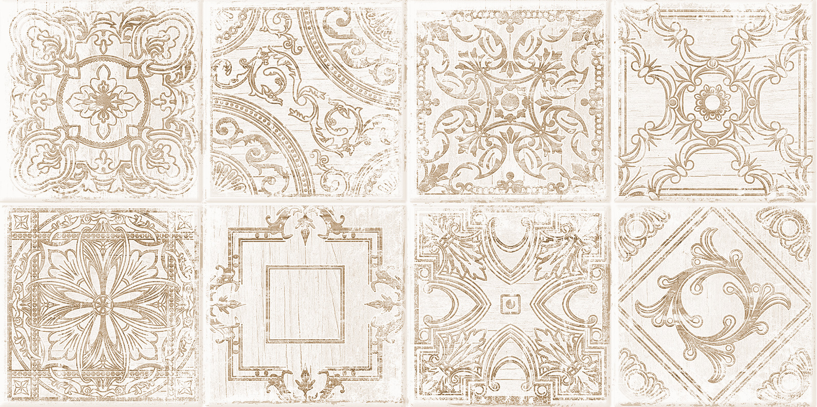 Керамическая плитка altacera village patchwork wt9vie11 бежевый 24.9x50