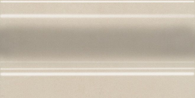 Керамическая плитка Плинтус Параллель беж светлый 10x20