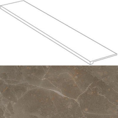 Ступени С.С. Грей Угловая Левая 620070000770 33x120