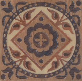 Керамогранит Вставка Фратте беж лаппатированный hgd\a29\tu0031l 15x15