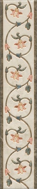 Керамогранит Бордюр Лирия лаппатированный 8x40,2