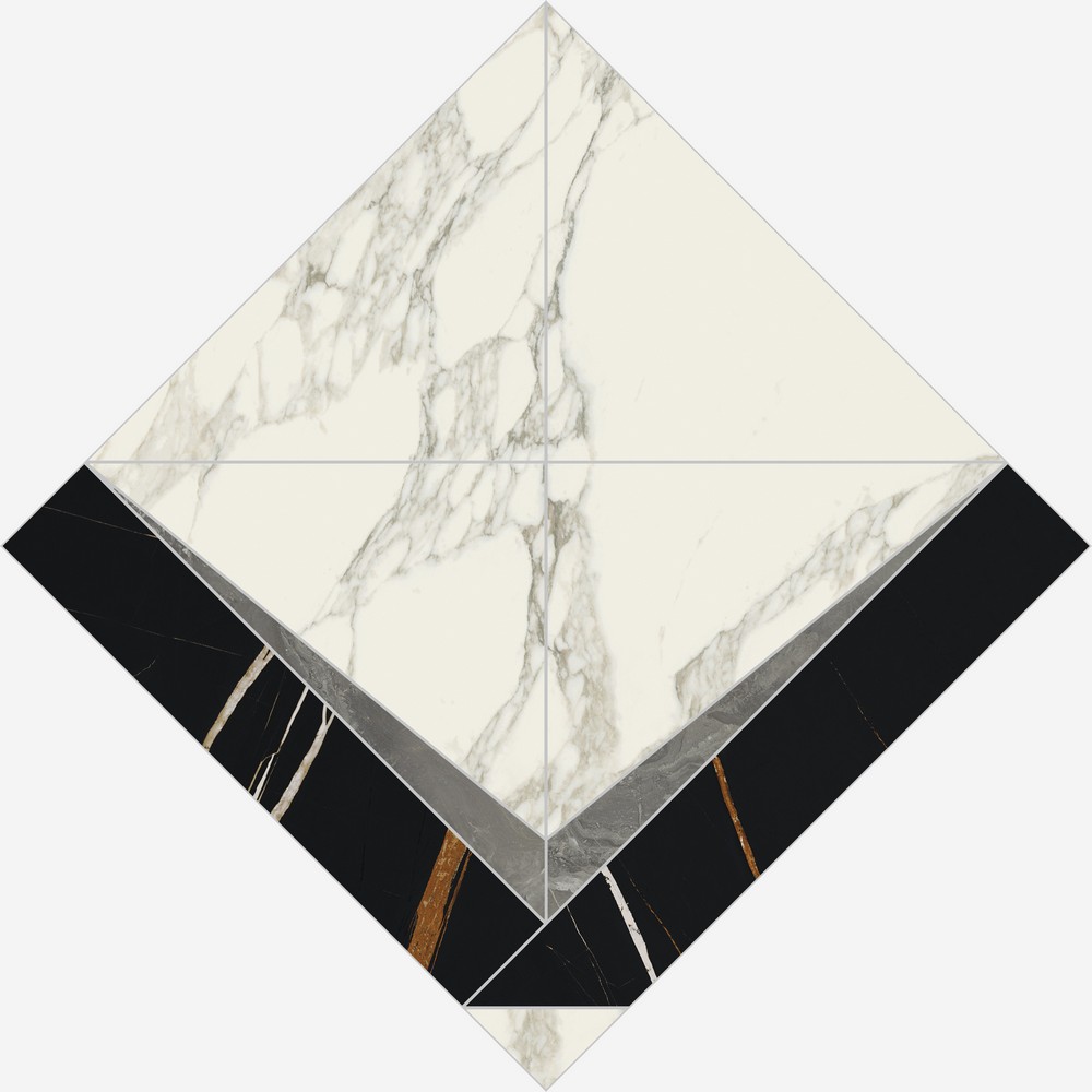 Керамогранит cha.del.arabescato intarsio 56.4x56.4