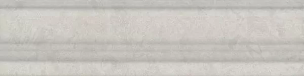 Керамическая плитка Бордюр kerama marazzi blb053 Багет Ферони серый светлый матовый 5x20