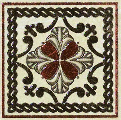 Керамогранит Сицилия Уголок Наксос 10x10