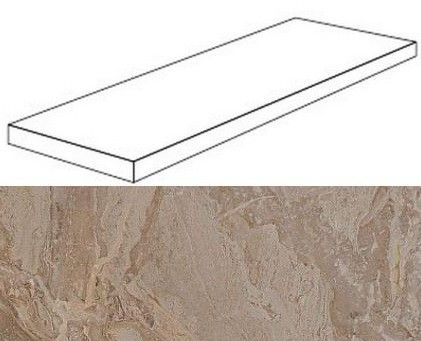 Ступени Привиледж Гриджио Угловая Правая 33x120