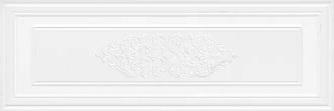 Керамическая плитка Декор kerama marazzi 14042r\3f Монфорте белый панель матовый обрезной 40x120