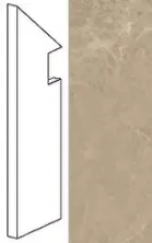 Керамогранит Марвел Элегант sable  battiscopa sag.sx 7,2x30