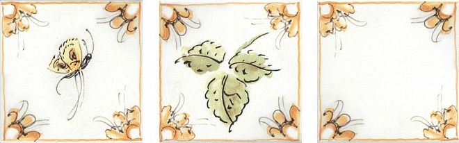 Керамическая плитка вставка форио 9,9x9,9