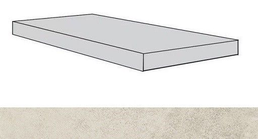 Ступени Дрифт Вайт ступень угловая левая 620070001395 33x80