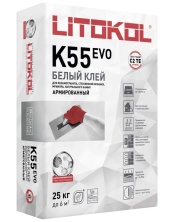Клей для укладки стеклянной мозаики LITOPLUS K55