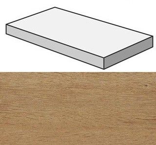 Ступени Оак Резерв Пьюр Угловая Левая 33x120