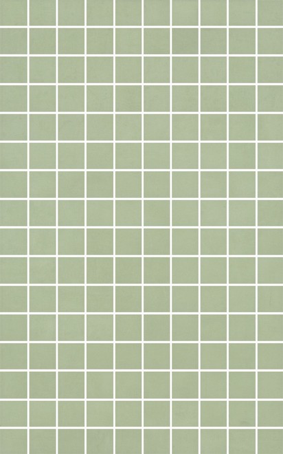 Мозаика Декор Левада мозаичный зеленый светлый 25x40