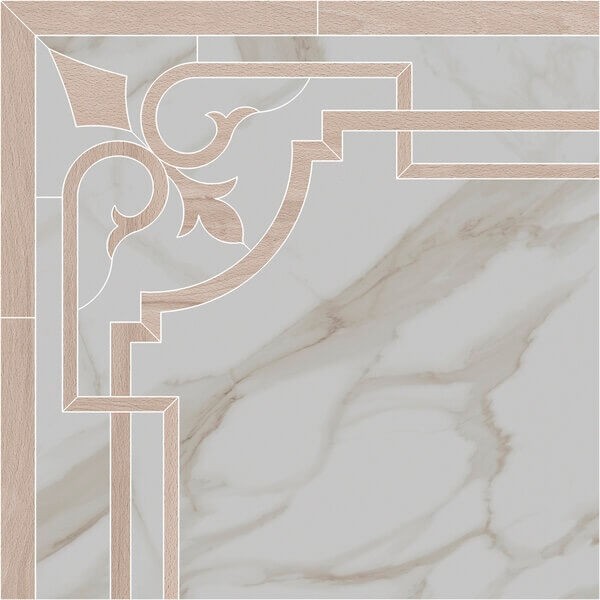 Керамогранит Декор Карелли наборный 60x60