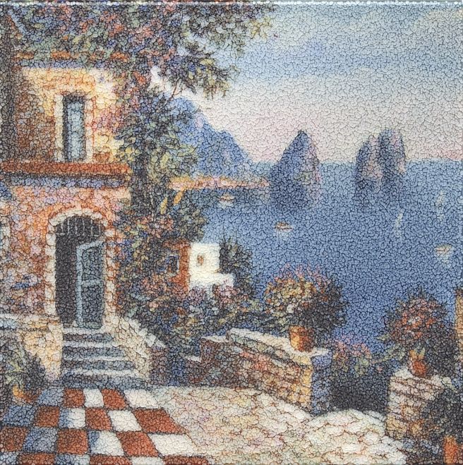 Керамическая плитка Декор Позитано Терраса 20x20