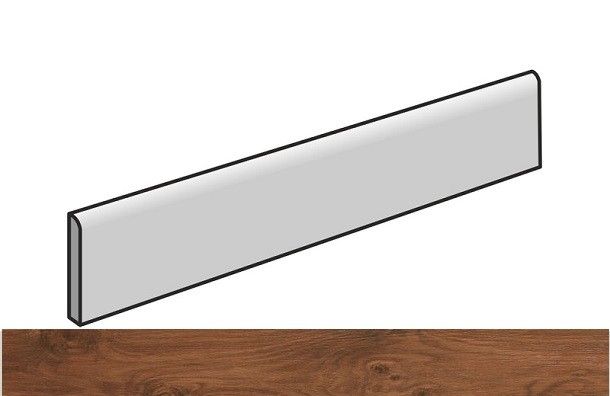 Керамогранит фрейм оак плинтус 7,2x60