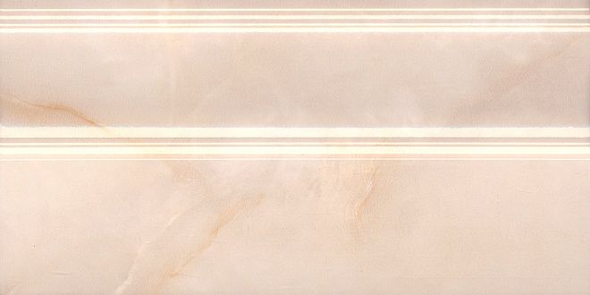 Керамогранит Плинтус Вирджилиано беж обрезной 15x30