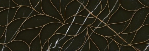 Керамическая плитка black&gold struttura decor 24,2x70
