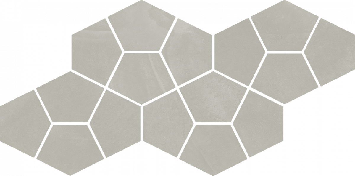 Мозаика Континуум Сильвер мозаика Призм 41.3x20.5