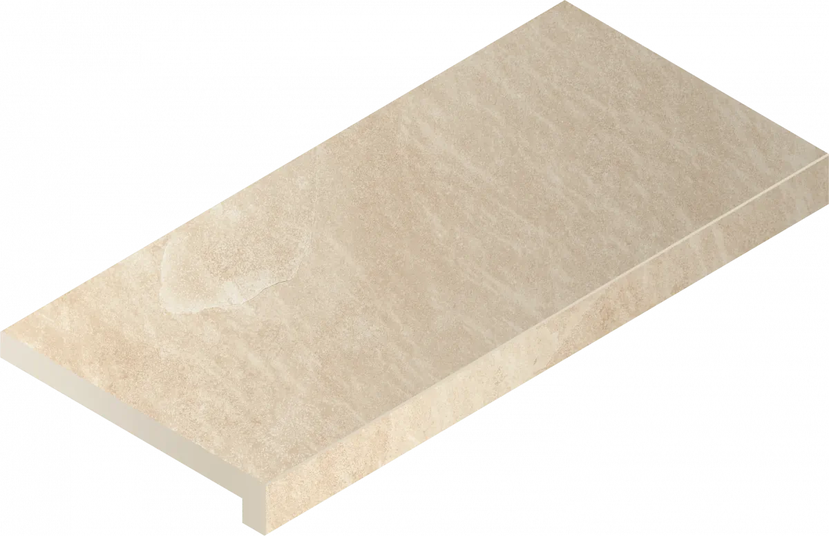 Ступени Италон Материя x2 Магнезио 120 угловая правая 620070002845 бежевый 33x120