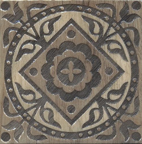 Керамогранит вставка фратте серый лаппатированный hgd\b29\tu0031l 15x15