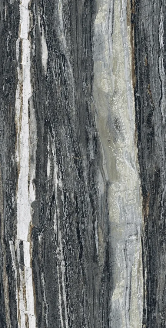 Керамогранит Креанза sh1002-g brazzilian black shape+glue art черный 60x120