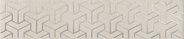 Керамогранит Бордюр Ломбардиа бежевый 5,4x25