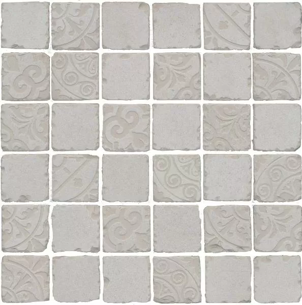 Керамическая плитка Декор kerama marazzi sbm005\dd640320 Про Фьюче серый светлый мозаичный 30x30