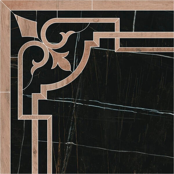 Керамогранит Декор Греппи наборный 60x60