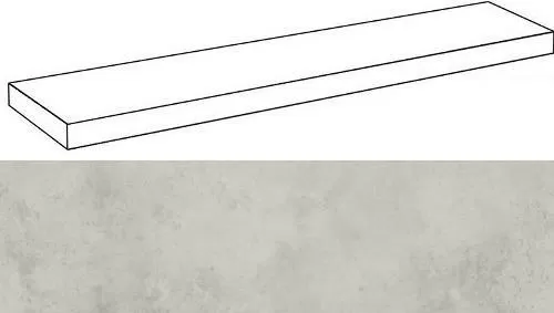 Ступени МИЛЛЕНИУМ СИЛЬВЕР СТУП.УГЛ.ЛЕВ 620070001308 33x160