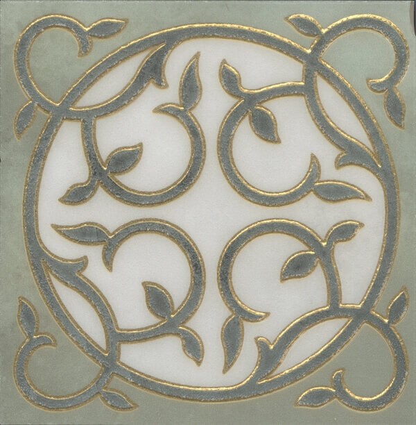 Керамогранит Вставка Джардини лаппатированный 15x15