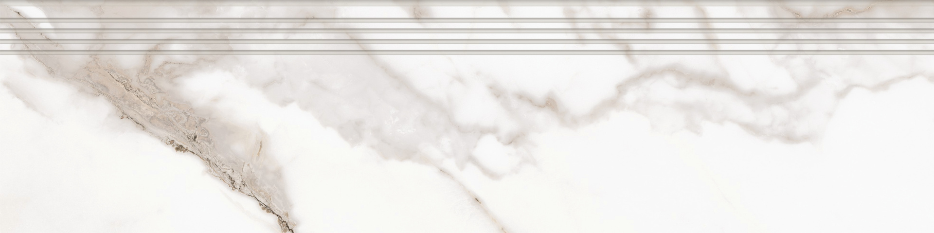 Ступени Керранова iceberg Сappuccino белый 30x120