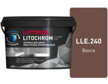 Затирка Литокол LITOCHROM LUXURY EVO 2кг LLE 240 венге