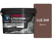 Затирка Литокол LITOCHROM LUXURY EVO 2кг LLE 240 венге