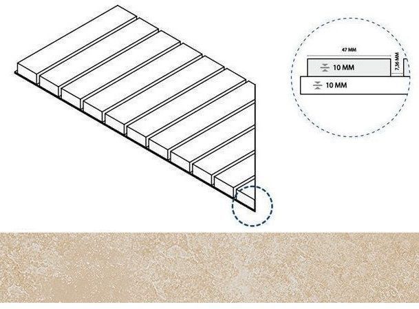 Керамогранит магнезио решётка стрим 10 лев 25x60