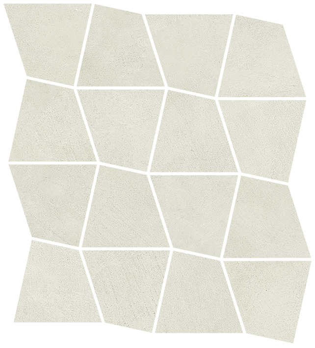 Мозаика coliseumgres Лайфстайл Сноу Деко 620110000178 белый 20.5x22.7
