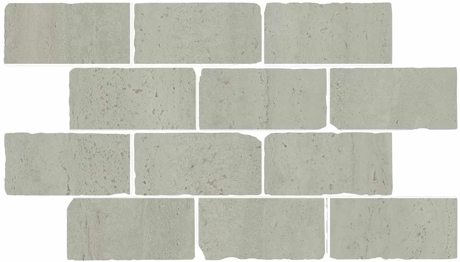 Керамическая плитка Бордюр kerama marazzi br032 Сан-Марко мозаичный серый светлый матовый обрезной 26.5x46.5