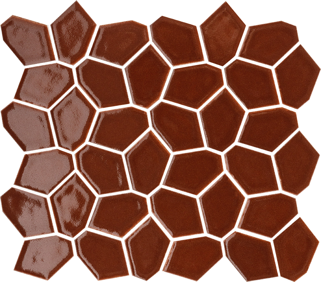 Мозаика Италон Авангард Руби Спектрум 600110001122 красный 29.2x33.2