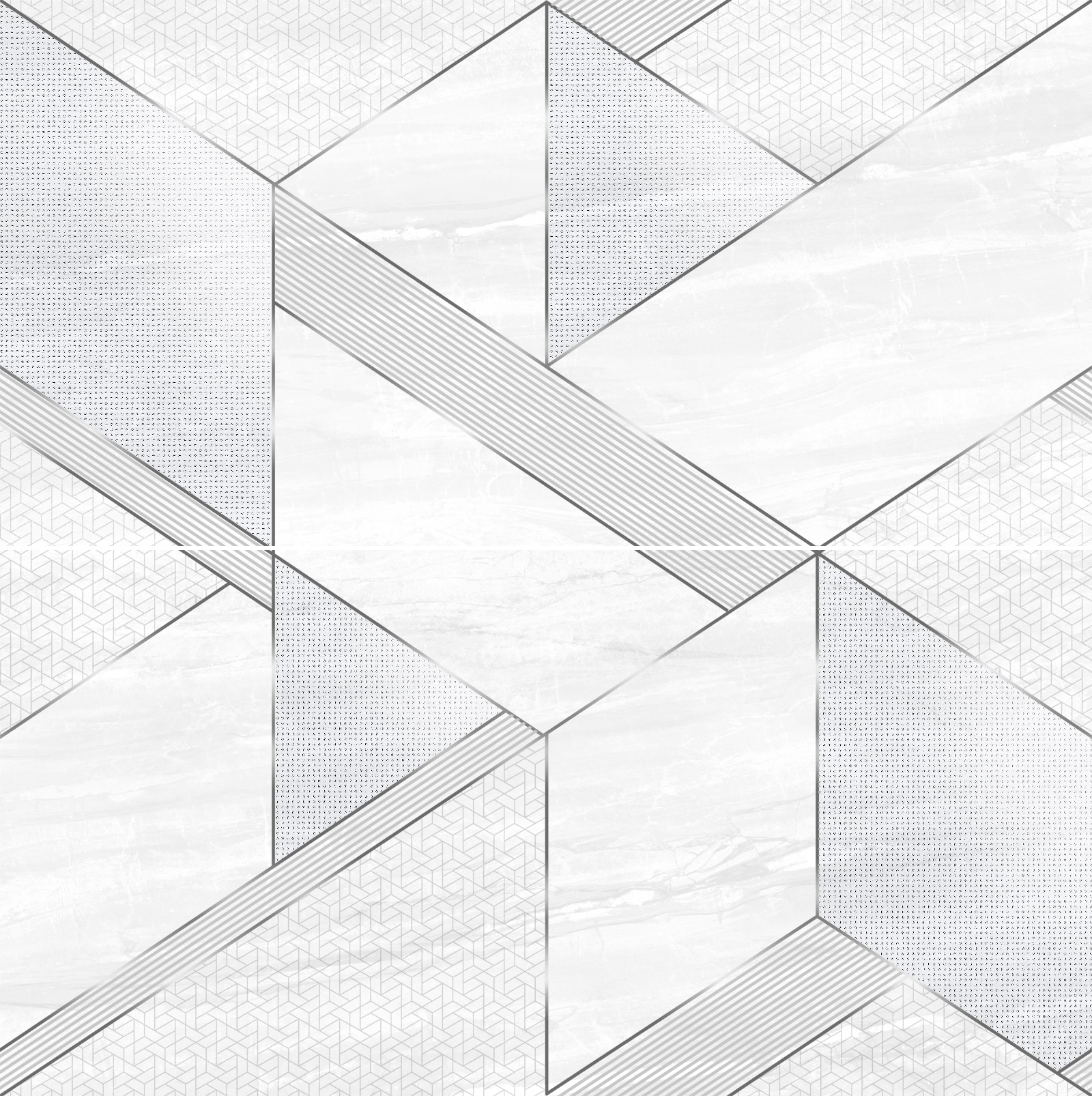 Керамическая плитка Панно altacera interni silver s/2 sw9inr15 серый 50x50