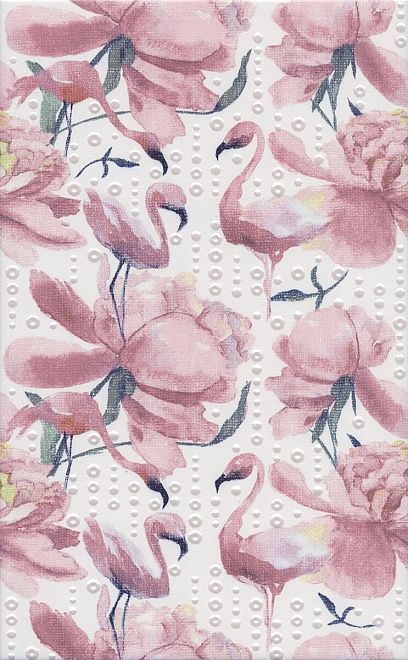 Керамическая плитка Декор Бельвиль op\a10\6340 25x40