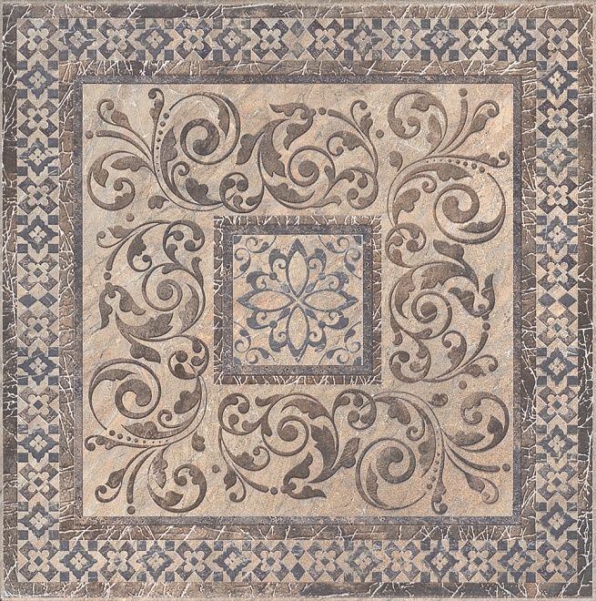 Керамогранит Декор Бромли беж 40,2x40,2