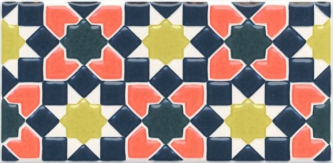 Керамическая плитка Декор Алькасар hgd\a326\16000 7,4x15