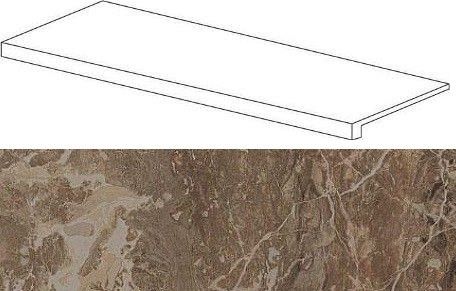 Ступени Привиледж Мока Фронтальная 33x120