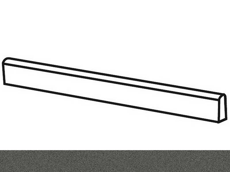 Керамогранит solid dark battiscopa 7,2x60