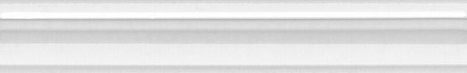 Керамическая плитка Бордюр Багет Марсо белый обрезной 5x30